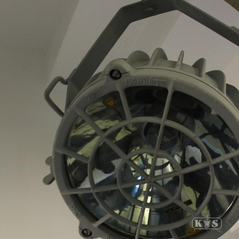 1 - Light Aluminium Dome Pendant