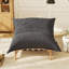 Fauteuil surdimensionné en chenille, fauteuil à billes de style canapé moderne, gris anthracite-1569204925