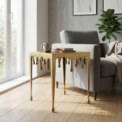 Open Square Side Table