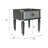 Modern End Table With Storage Drawer