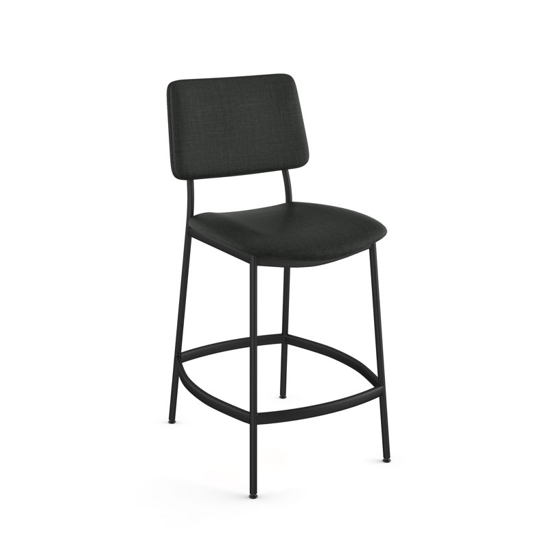 Loreno Counter Stool, Black, Black