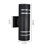 Bryanah Sensor Matte Black Aluminum 13.46" H Outdoor Armed Sconce