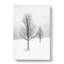 Winter Trees Abstract - Wrapped Canvas-56640989