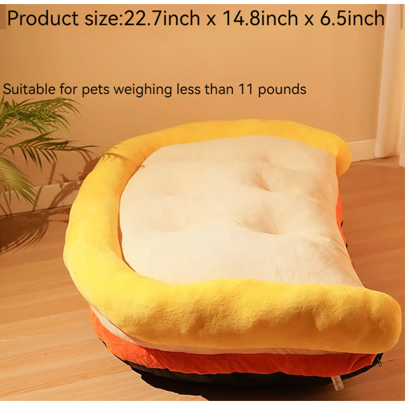 Canapé pour animal de compagnie, H 6,9 po x l 22,7 po x P 14,8 po