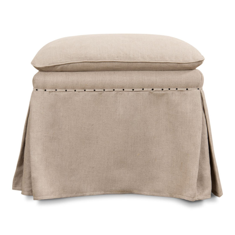 Draped Ottoman