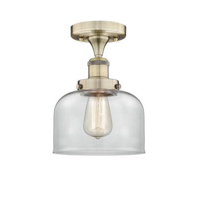 Thoa Glass Semi Flush Mount