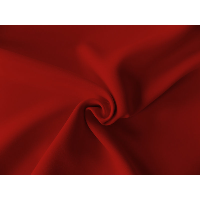 Polyester Blackout Grommet / Eyelet Curtain Panel, Red, 142cm Width x 295cm Drop