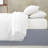 Walker Ticking Stripe Indigo/White Cotton Bedskirt-109715532-109715533