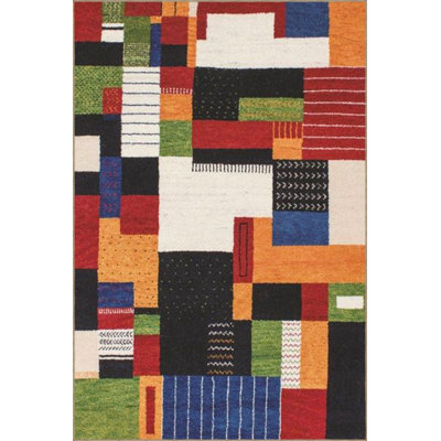 Tapis coloré lavable à la machine