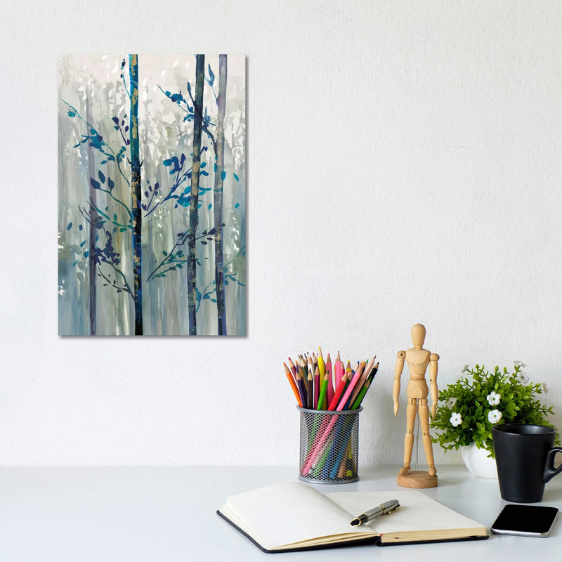 Fog I - Wrapped Canvas Painting, 20.32 cm H x 30.48 cm W