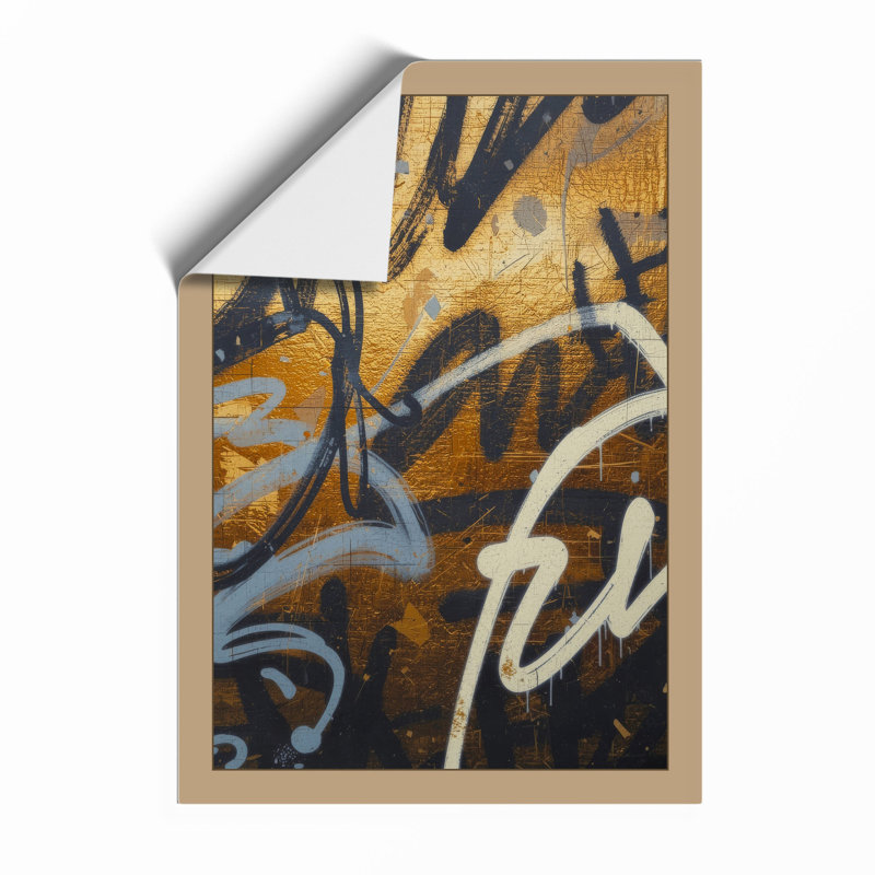Urban Letters Industrial - Framed Print, Unframed, A2 - 59.4 x 42.0 cm