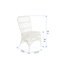 Chaise d'appoint à dossier Aindriu Windsor-21774516
