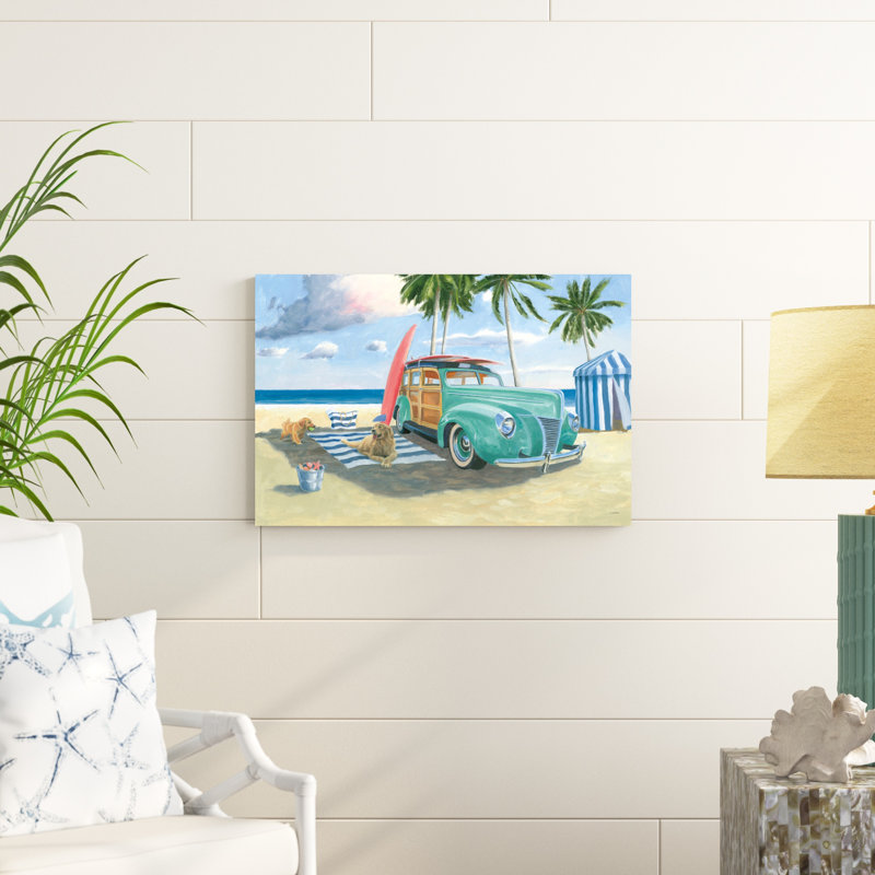 Beach Ride III, H 20 po x l 30 po x P 1,25 po