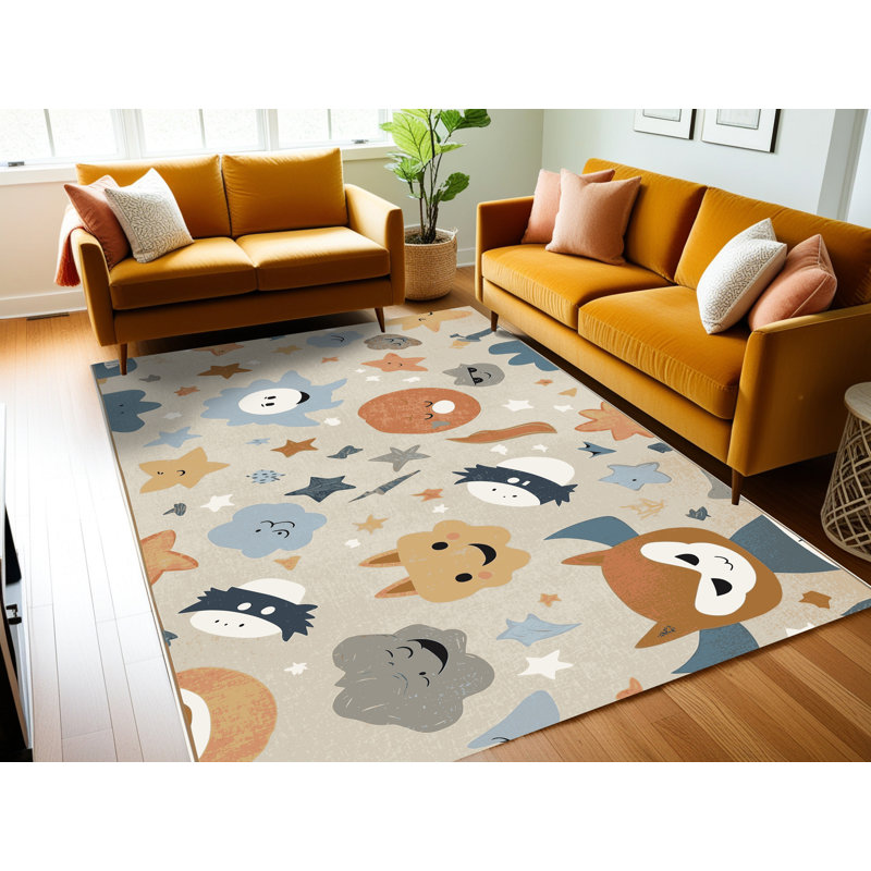 Tapis lavable pour animaux Zoomie Kids, Rectangulaire 2 pi x 3 pi