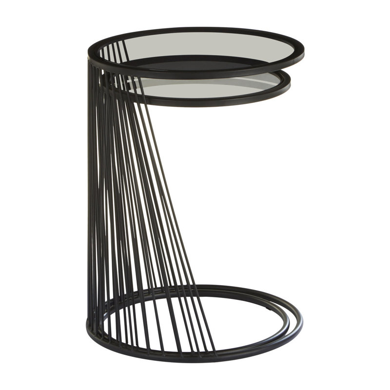 Cockrell Glass Top Frame Nesting Tables