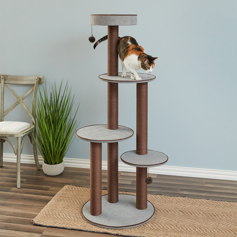 59.25'' H Cat Tree