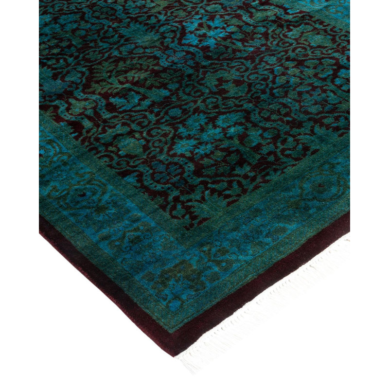 Fine Vibrance One-of-a-Kind 2' 7" X 8' 3" Hand Knotted Area Rug