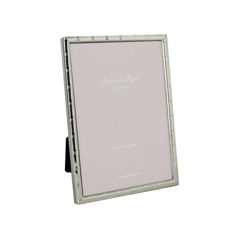 Silver Metal Gilded Picture Frame, 4" x 6"
