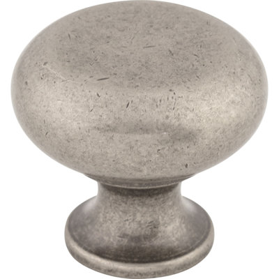 Flat Faced 1 1/4" Diameter Round Knob