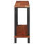 110cm Solid Wood Top Console Table