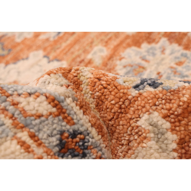 Tapis orange brûlé Jules Serapi 8 pi 0 po x 10 pi 0 po