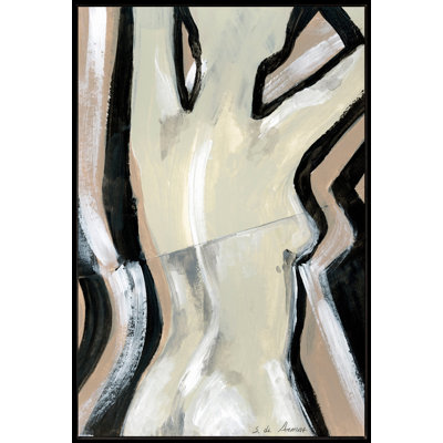 «Captivating Curves», art mural sur toile