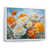White Floater Framed