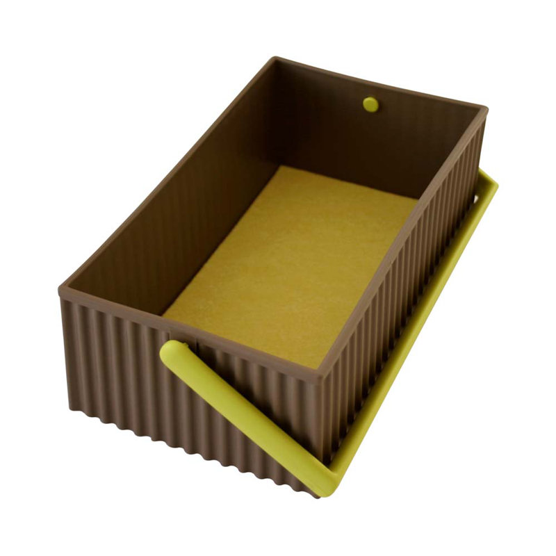 Rebrilliant Decorative Bin, Brown/Yellow