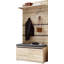 Derron Plastic Wall 4 - Hook Wall Mounted Coat Rack