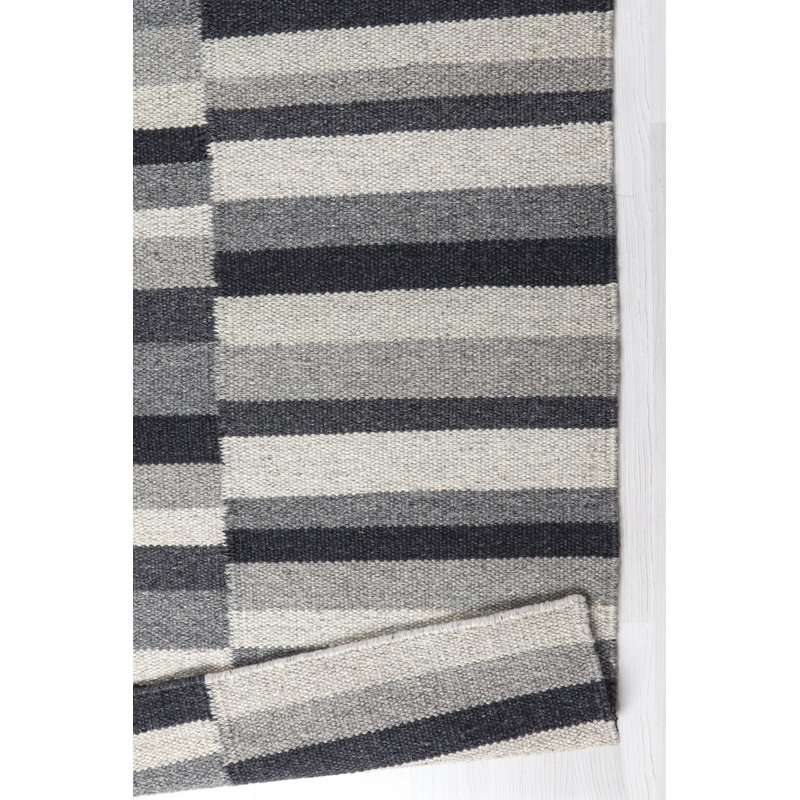 Brooklyn Wool Hand Woven Area Rug, Rectangle 140 x 200cm