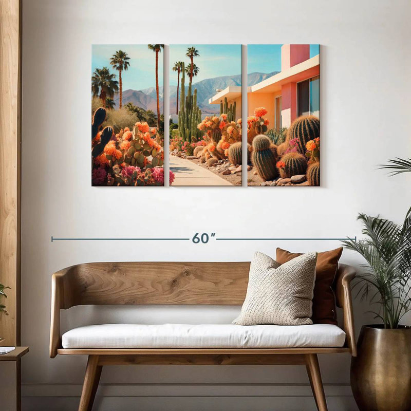 Harnek Cactusland I, 28" H x 45" W