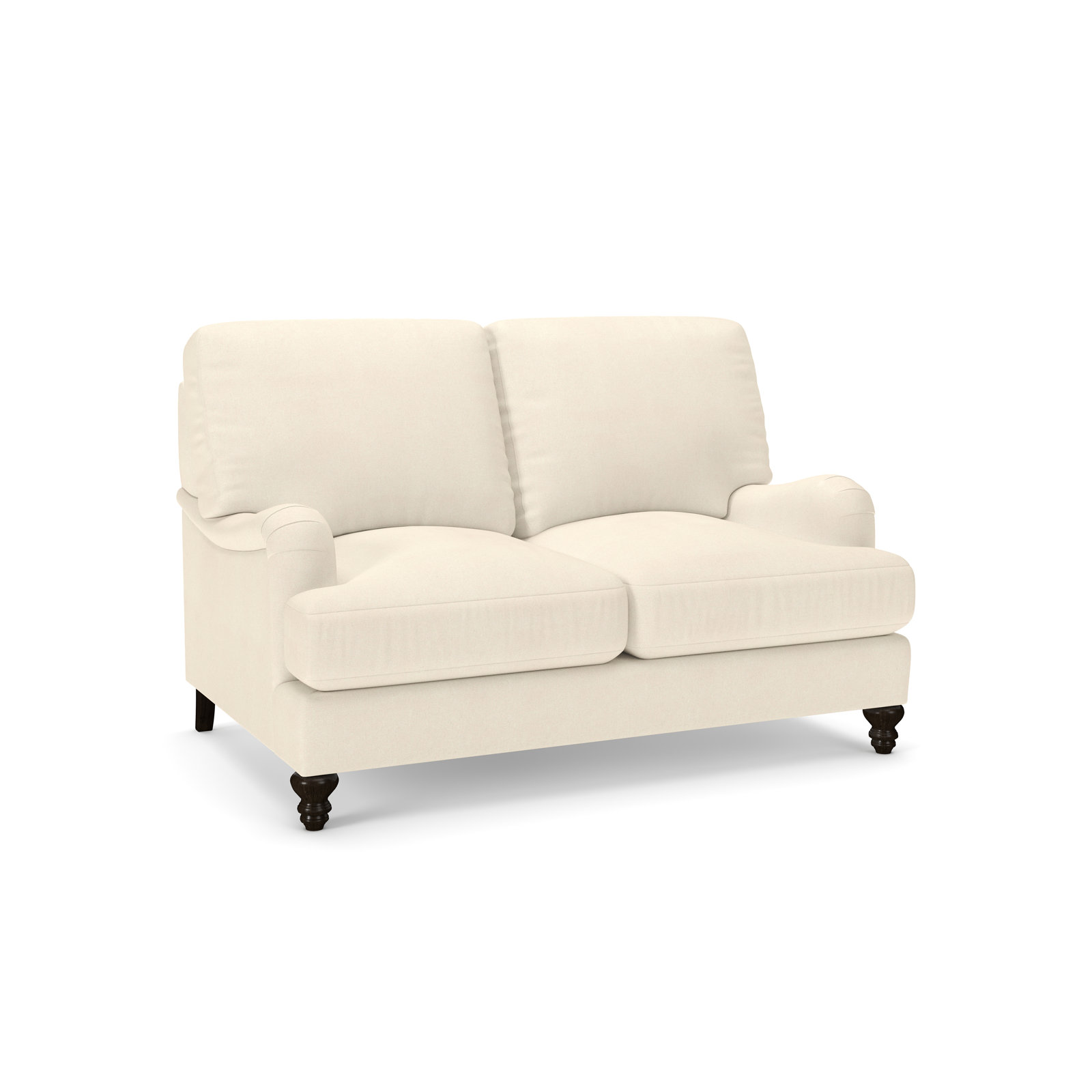 Walters 59'' Upholstered Loveseat, Bayou Natural Canvas