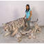 Statue de tigre de Sibérie debout