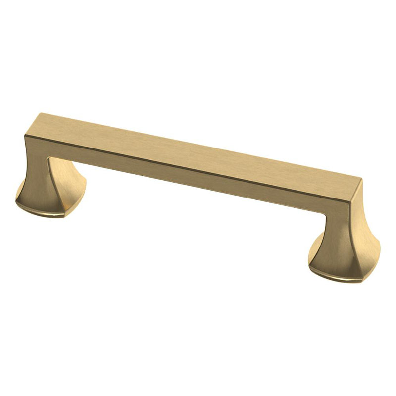 (5 Pack) 3-3/4 inch Mandara Pull, Cocoa Bronze