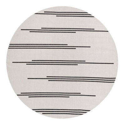 Leonardville Striped Indoor/Outdoor Area Rug