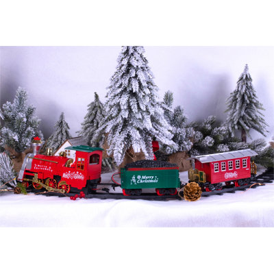 Christmas Transportation Decorative Accent