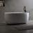 47'' Independent Solid Surface Resin Stone Bathtub