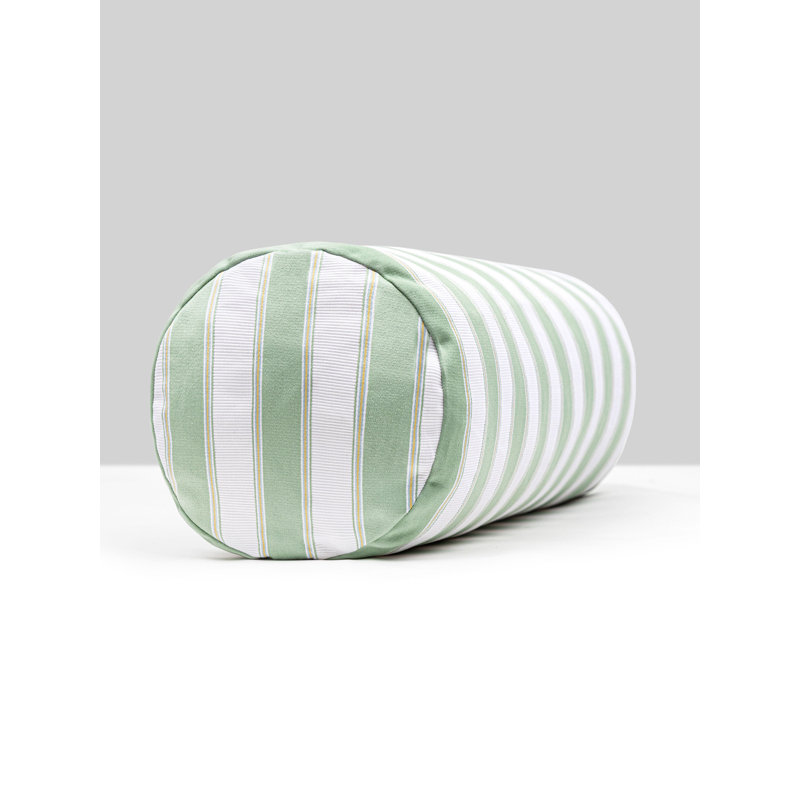 PIANO STRIPE PILLOW, Endive Piano Stripe