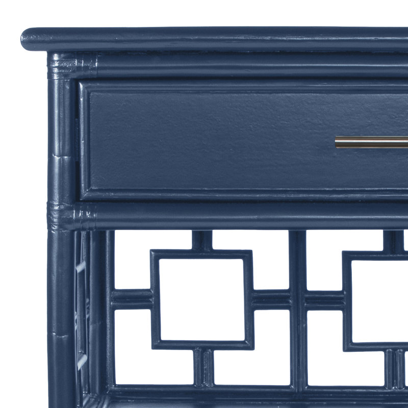 Sobe End Table, Navy