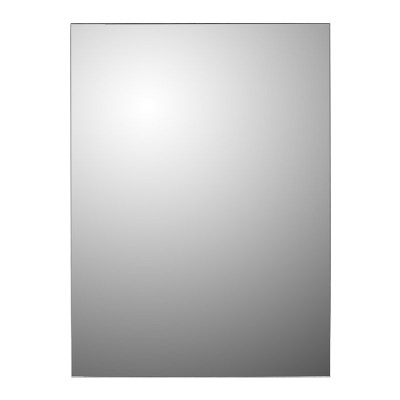 Scottville Residential Medicine Cabinet, 22" H x 16" W x 4" D, Surface Mounted, Polished Edge Mirror