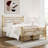 Eroftei Metal Open-Frame Bed-981343046-981343051