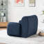 Fauteuil en chenille rembourré avec sièges profonds-1572043540