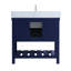 Ensemble de meuble-lavabo simple 36 po Pelaghia-57367896