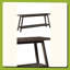 Canapé à 2 niveaux, console, table d'appoint