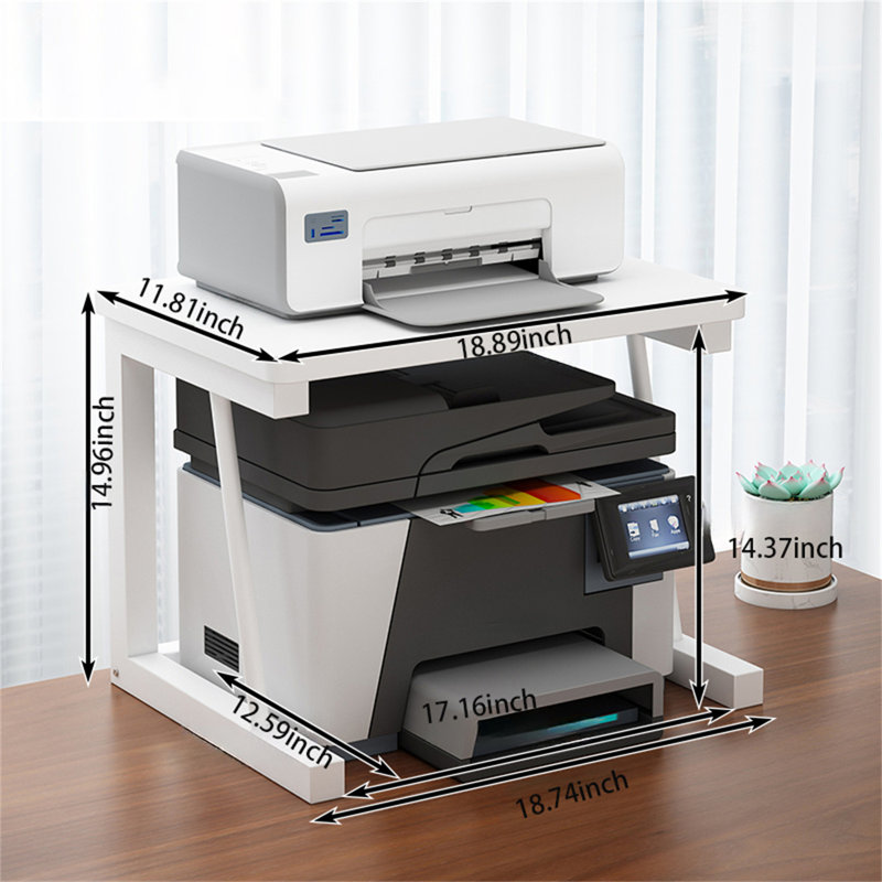 Organisateur de bureau en plastique, Blanc