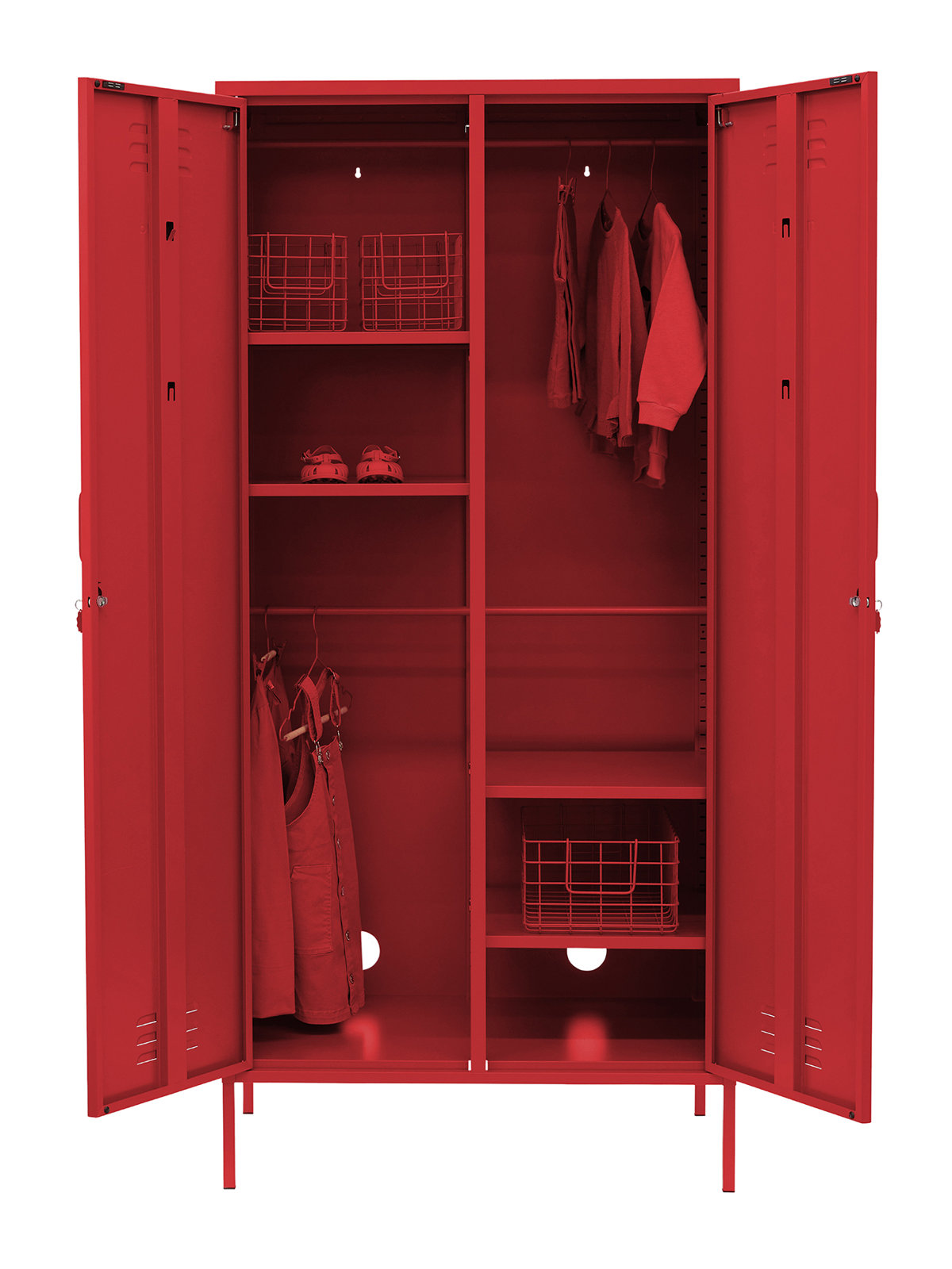 Mustard Made The Twinny Wardrobe Locker, Poppy