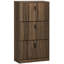 Armoire de rangement pour 18 paires de chaussures Lahla