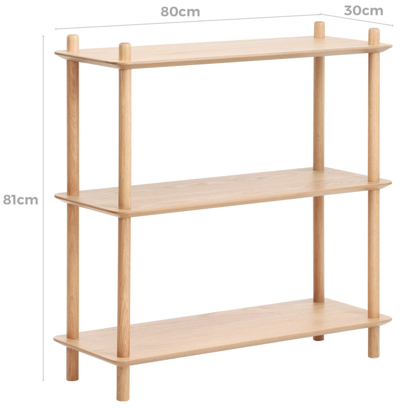 Banjo 81cm H x 80cm W Bookcase