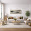 Impression sur toile encadrée noire et blanche-125011546-125011547