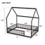 Lits sécuritaires pour lit double, structure de maison en bois de pin, chambre d'enfant de ferme
